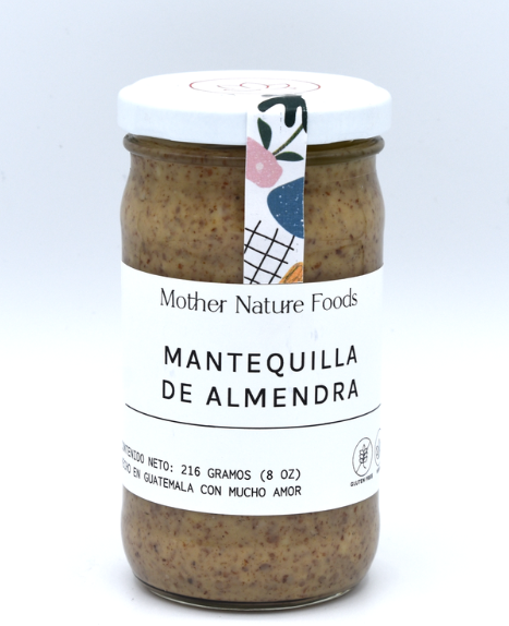 Mantequilla de almendra con entrega en Guatemala / Almond butter with delivery in Guatemala