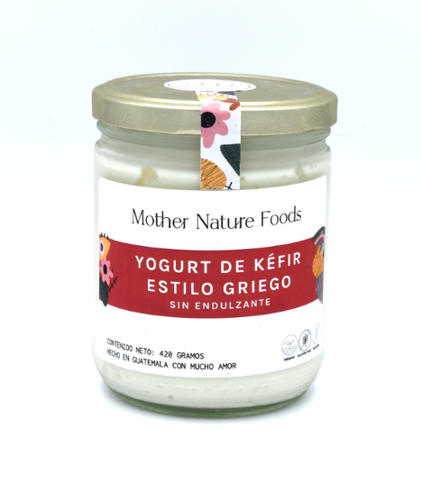 Yogurt de kefir estilo griego con entrega en Guatemala/  Greek style kefir yogurt with delivery in Guatemala