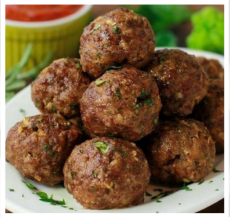 Organic pastured sustainable buffalo meatballs. Regenerative, high protein, supports cardio wellness.