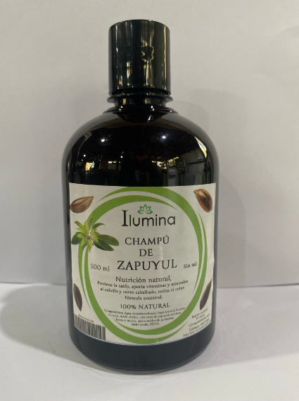 All natural herbal formula Zapuyul shampoo for scalp healing. Sustainable product for dandruff, seborrhea, and psoriasis.