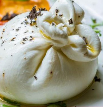 Pastured sustainable buffalo milk burrata. Regenerative, creamy, rich in protein, supports bone and brain wellness.