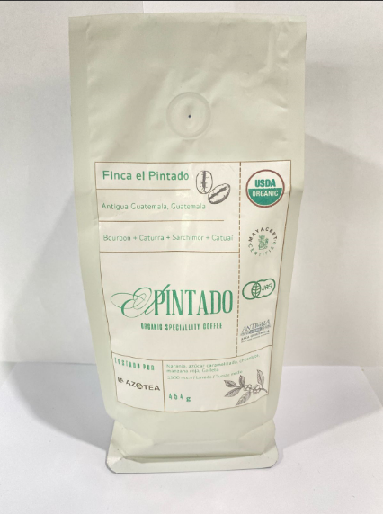 Organic sustainable ground Arabica coffee from Finca El Pintado. Regenerative, hand-picked for artisanal wellness.