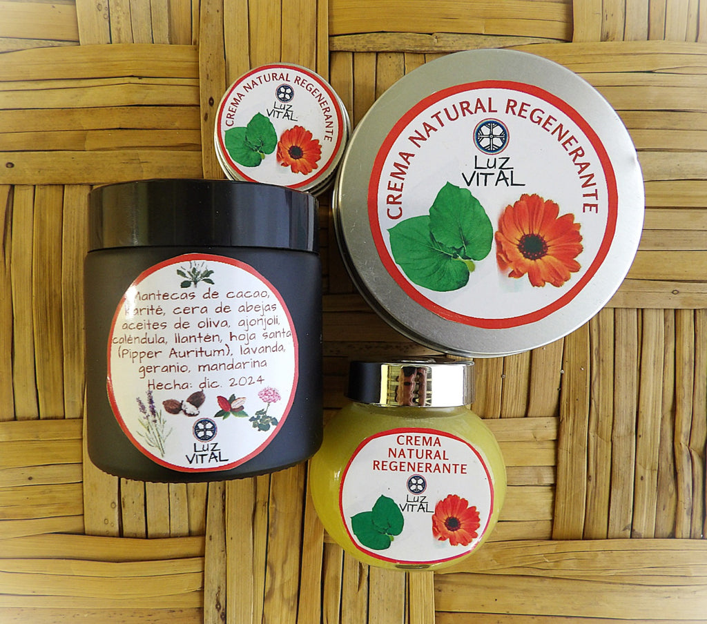 Organic artisanal natural skin care regenerating body lotion. Hydrating cream with cacao and shea butters.