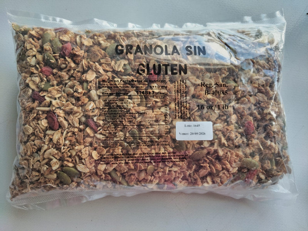 All natural sustainable gluten-free superfood granola. Regenerative, anti-oxidant, supports performance and wellness.
