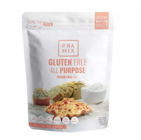 Gourmet sustainable rice flour mix. Gluten-free, regenerative, sugar-free base for wellness baking.