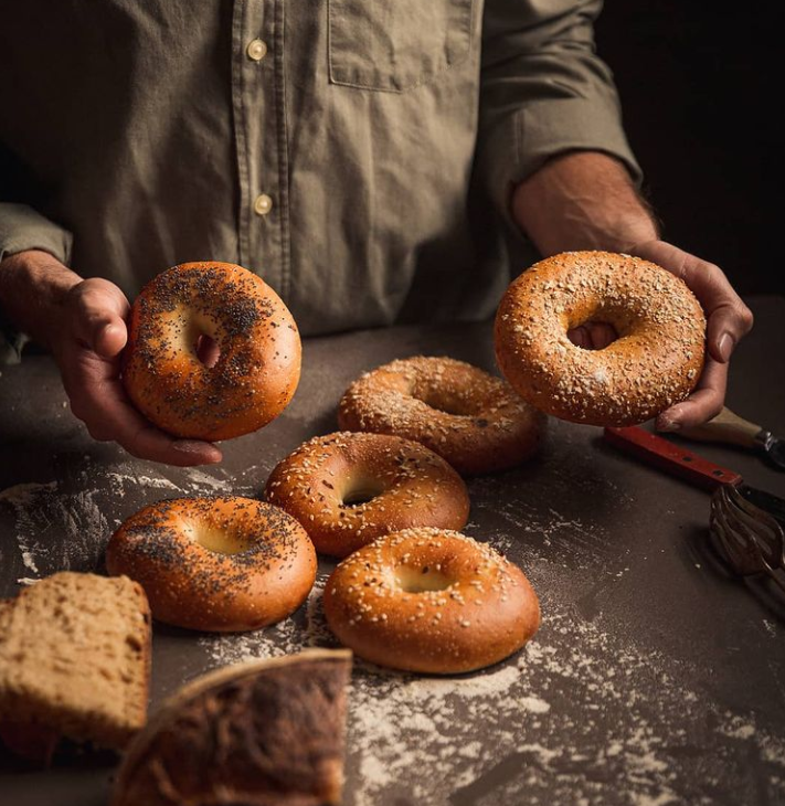 Wholesome, hand-rolled artisan bagels by Panito Bakery. Satisfying gourmet bread with a signature crunch. Highly versatile.