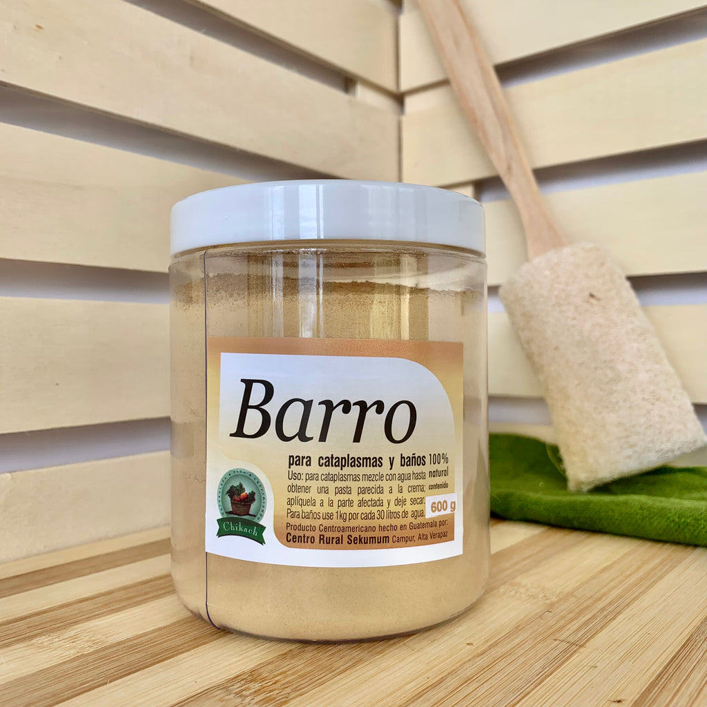 Artisanal clay powder. Minimally processed, sustainable detoxification and tissue regeneration wellness product.