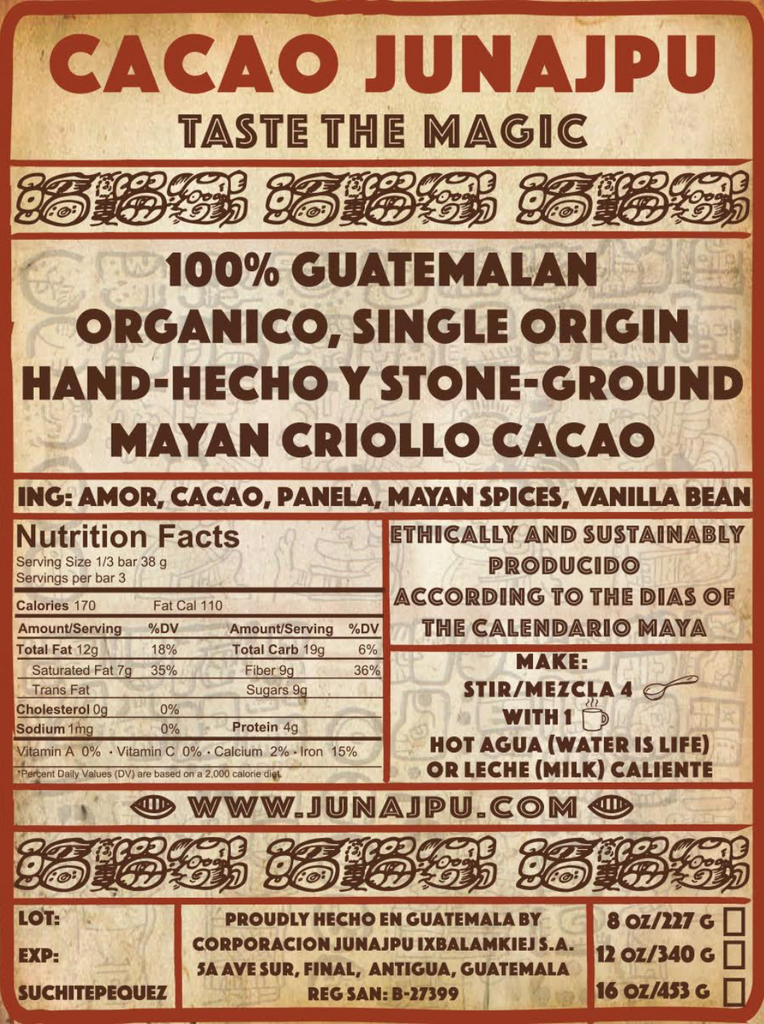 Organic sustainable stone ground Criollo cacao hot chocolate. Regenerative, anti-oxidant, supports cardio wellness.