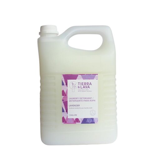 All natural sustainable lavender laundry detergent. Regenerative, essential oils for clean wellness.