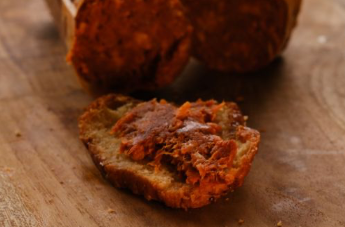 Pastured sustainable 'Nduja Italian chorizo. Regenerative, spreadable, high protein artisanal sausage.