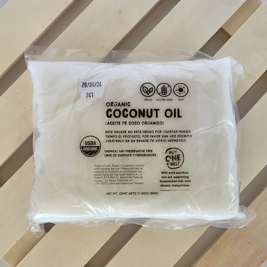 Organic cold pressed coconut oil. Sustainable and regenerative anti-microbial product for metabolic and heart wellness.