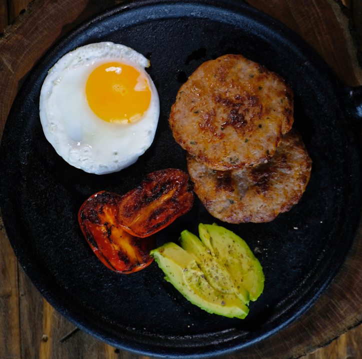 Artisan, wholesome breakfast sausage patty. Tender, juicy pork made with honey and spices. All natural and premium.